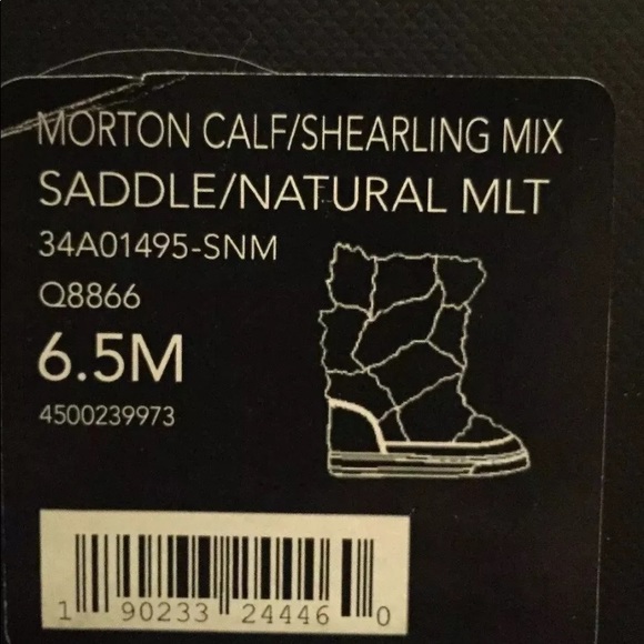 Coach Shearling Morton Boots size 6.5 m - Picture 4 of 5